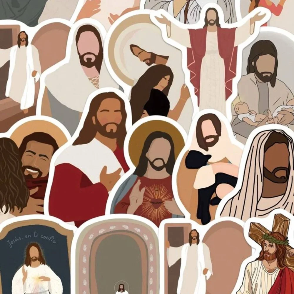52pcs Jesus Christ Sticker Set - Picture 2 of 7